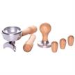 3 Beans Holz Tamper 58.0 mm, Eiche natur "Swiss Made" | Bild 2