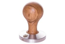 3 Beans Holz Tamper 58.0 mm, Eiche natur "Swiss Made"
