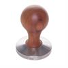3 Beans Holz Tamper 58.0 mm, Zwetschgenbaum "Swiss Made"