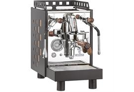 Bezzera ARIA MN, Square, schwarz + Holz  ARIASMN1NG5-VTC