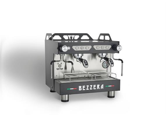 Bezzera OTTO Compact DE, black matt RAL 9005, 220 V