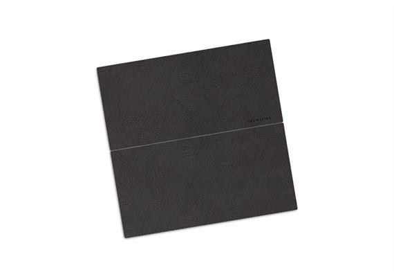 Brewspire Schonerdecke Arkel Tide, schwarz  (bestehend aus zwei Teilen)