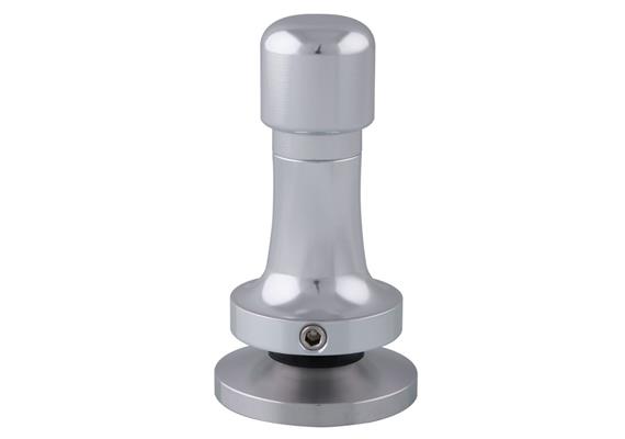 Druckjustierbarer Tamper silber 58.0 mm