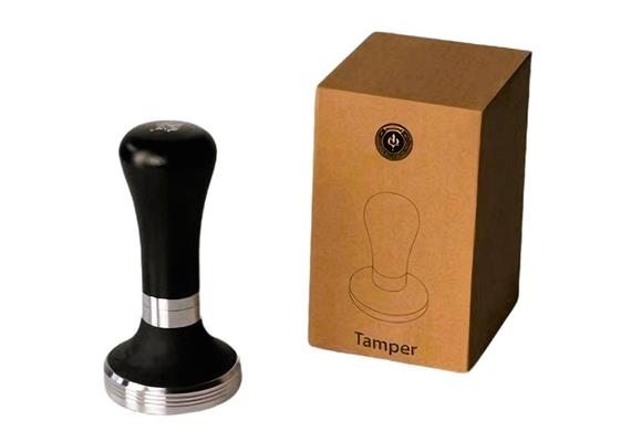 Eureka Adjustable Tamper 58.3 mm, schwarz eloxiert