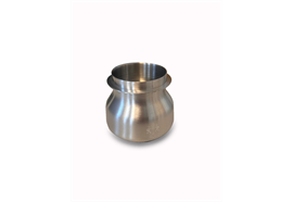 Eureka Dosier Becher (Cup) zur LIBRA 65 AP, gebürstet  (ohne Trichter/without Funnel)