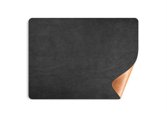 Eurista Grundmatte L  NEU: Wendbar Schwarz/Cognac