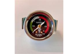 Manometer 3 Bar TRICOLOR Bezzera Sole, Luce, Mitica, Magica
