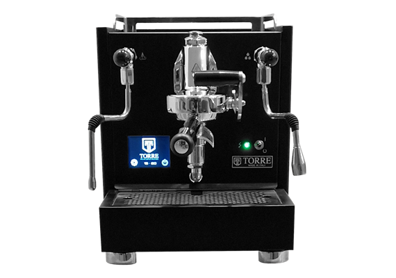 Torre Espressomaschine "Peppina EVO" komplett schwarz