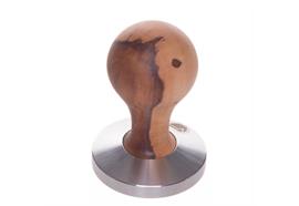 3 Beans Holz Tamper 58.0 mm, Apfelbaum "Swiss Made"