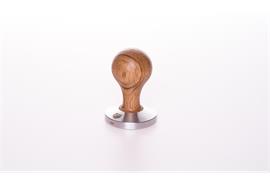 3 Beans Holz Tamper 58.0 mm, Eiche natur "Swiss Made"
