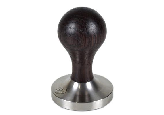 3 Beans Holz Tamper 58.3 mm, Räuchereiche "Swiss Made"