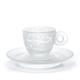 Amici Espresso Tassen Coffee Flowers 2er Set