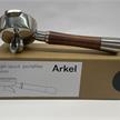 Arkel Siebträger 1-er Auslauf, mit Holz Griff / Edelstahlende | Bild 2