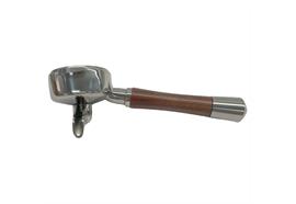 Arkel Siebträger 1-er Auslauf, mit Holz Griff / Edelstahlende