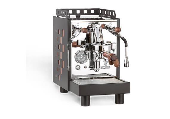 Bezzera ARIA TOP PID, Square schwarz+Holz  ARIAPMN1NG5-VTD