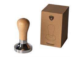 Eureka Easy Adjustable Tamper 58.0 mm, Eiche