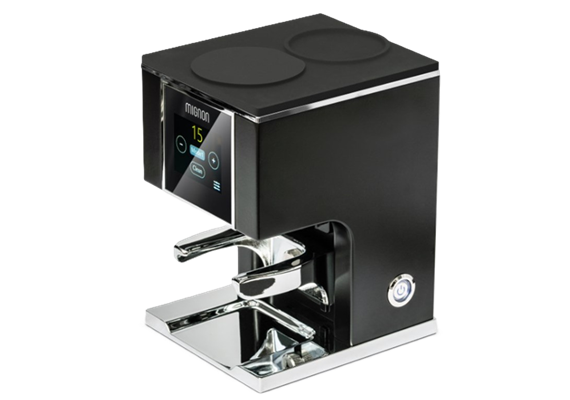 Eureka Mignon Automatic Tamper, schwarz/chrom