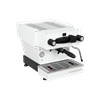 La Marzocco Linea Mini R, Weiss  Gehäuse Chromstahl zusätzlich weiss lackiert