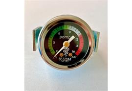 Manometer 16 Bar TRICOLOR Bezzera Sole, Luce, Mitica, Magica