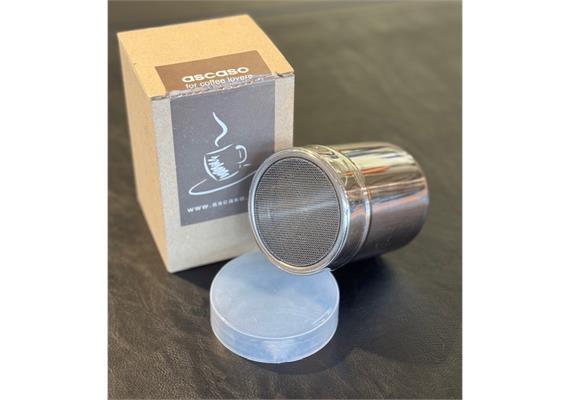 Schokostreuer Edelstahl