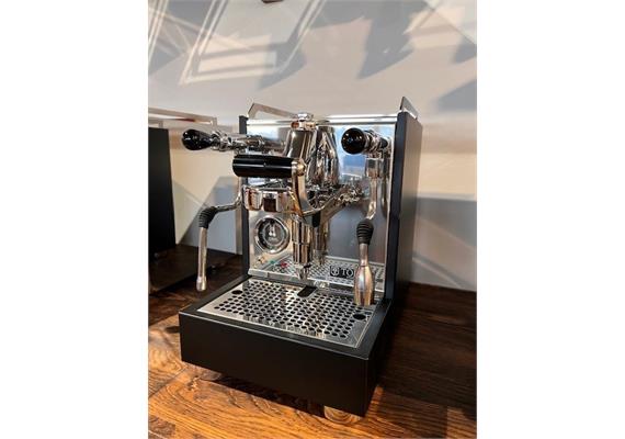 Torre Espressomaschine "Luigino", schwarz matt, cool touch  T01S1PL8IL-JC