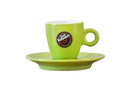 Vergnano Espresso Tasse grün matt