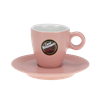 Vergnano Espresso Tasse rosa matt